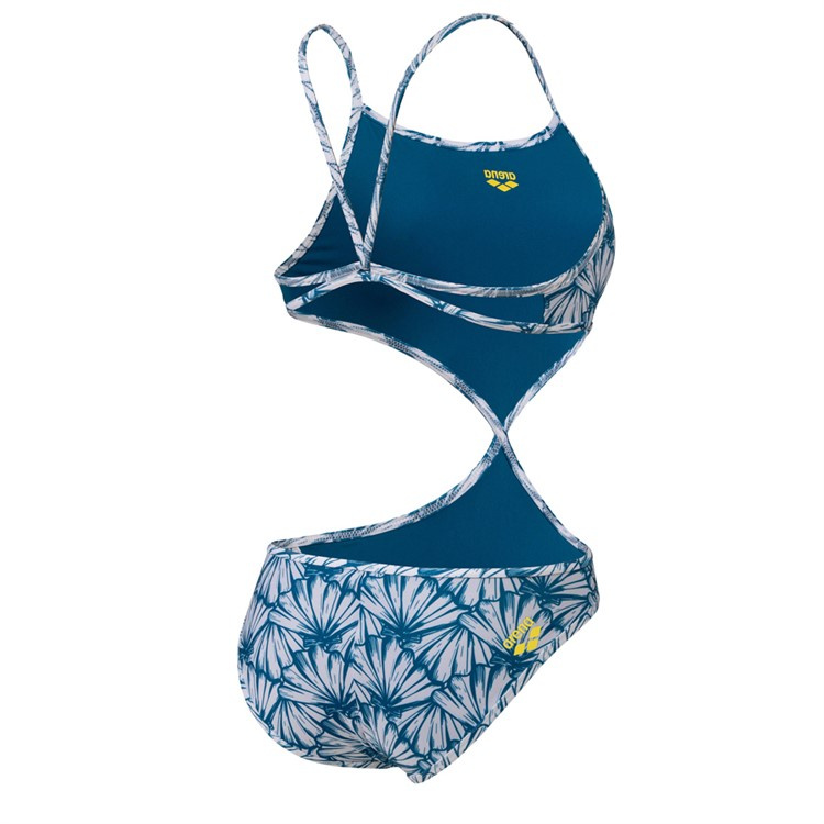 Baddräkten snett bakifrån