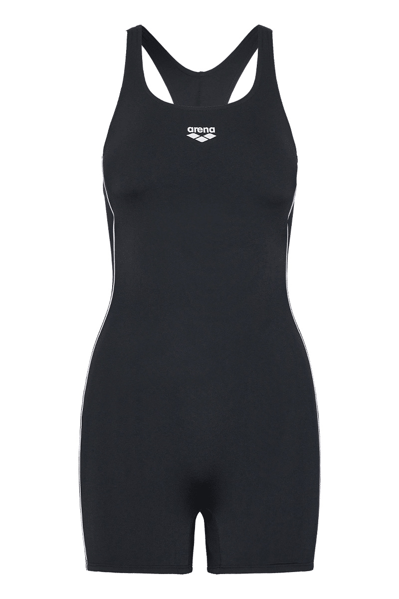 Baddräkten mot en vit bakgrund