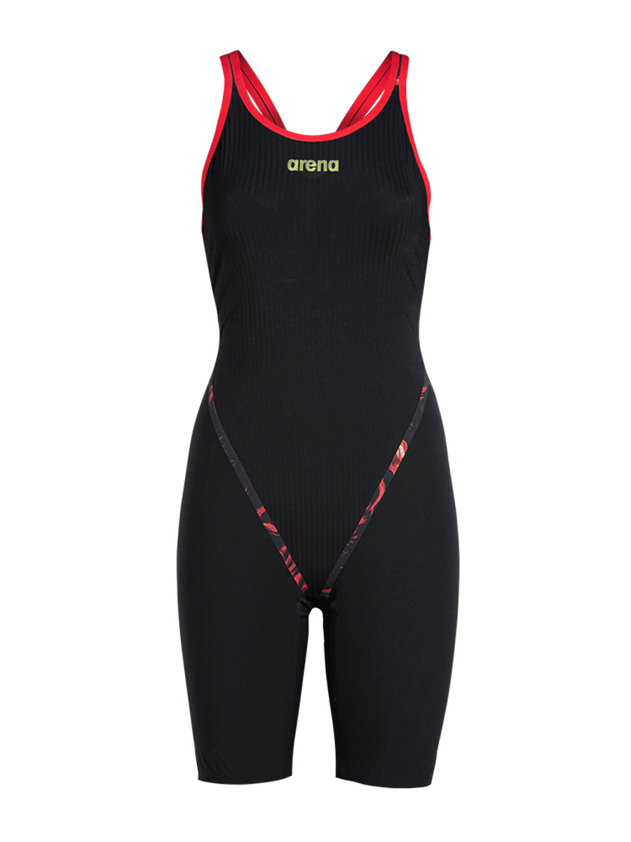 Baddräkten framifrån mot en vit bakgrund