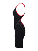 Baddräkten från sidan mot en vit bakgrund