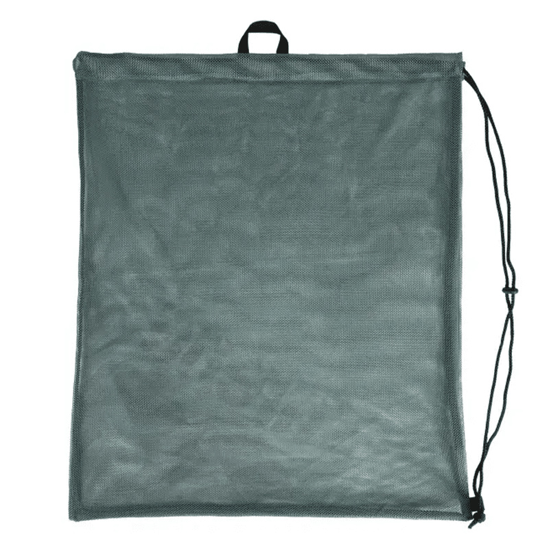 Baksidan av meshväskan