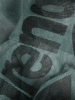 Meshpåse One Go, Sage Närbild på Arenas logga på meshväskan