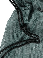 Meshpåse One Go, Sage Närbild på väskans spänne