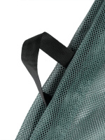 Meshpåse One Go, Sage Närbild på väskans handtag