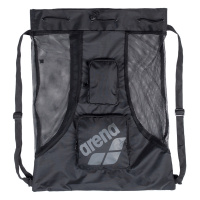 Meshpåse All Set, Svart Meshväskan rakt framifrån mot en vit bakgrund