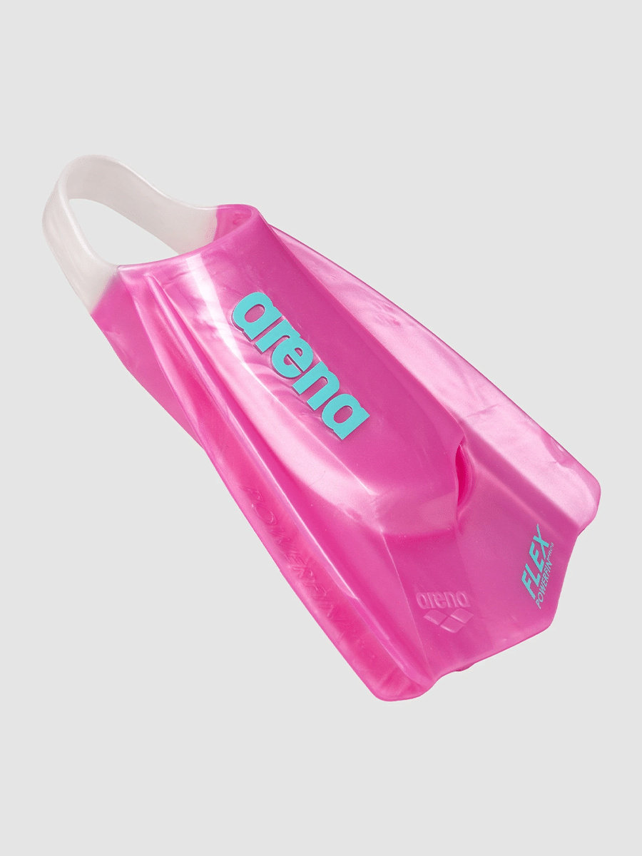 En rosa simfena med vit rem, märkt med 