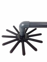 Alla modeller har 12 dysor Sandfiltrets dyscenter med 12 dysor