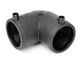 PE Svetskoppling 90° Ø50mm