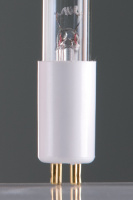 UV-C Extralampa - 130W T6 Bas E Närbild på lampans kontakt