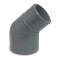 PVC Reduceringskrökar 45° PVC Reduceringskrökar 45°
