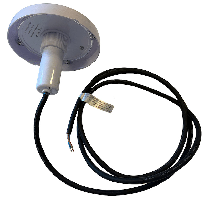 Dimbar LED-poollampa Varmvit