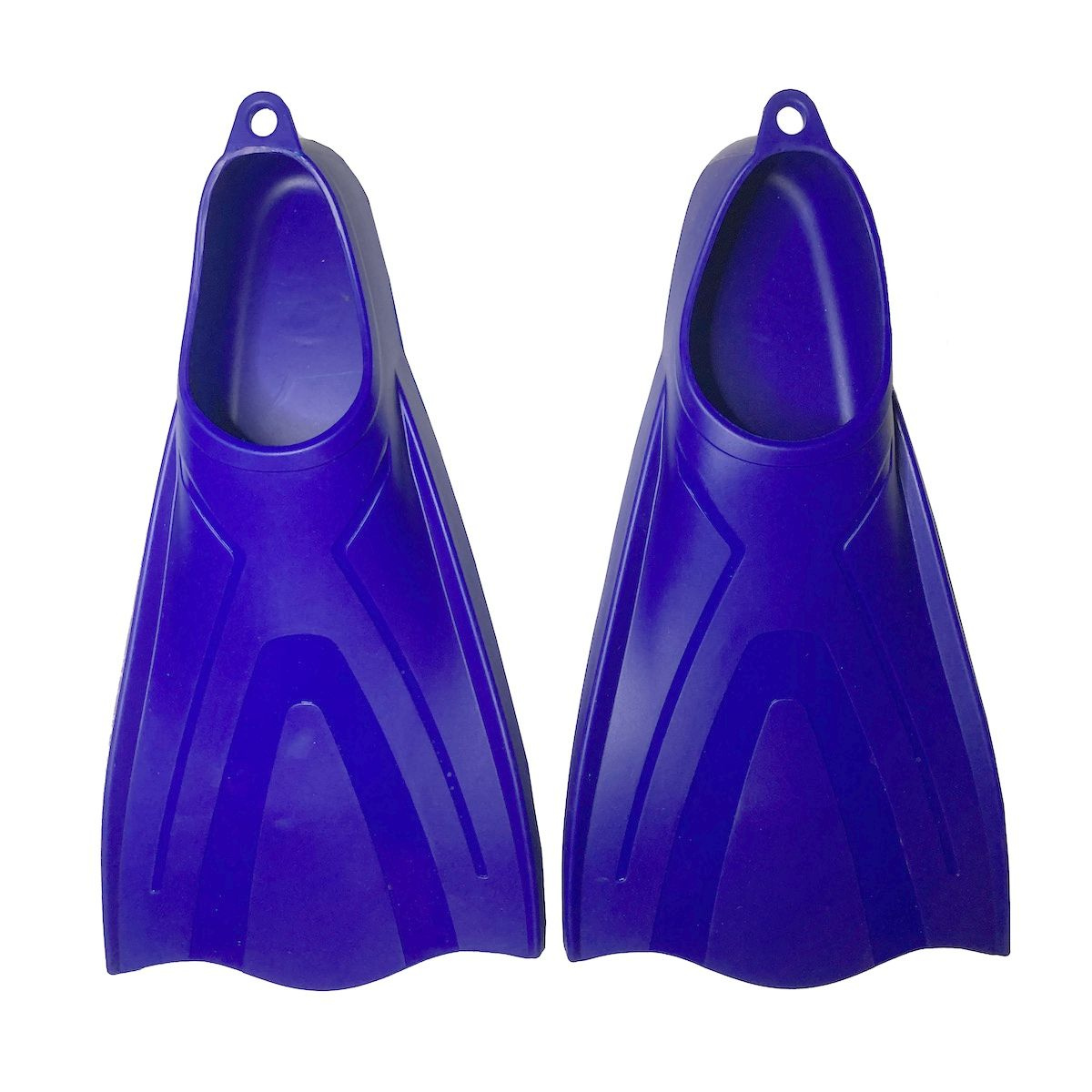 Ovansidan av simfenorna