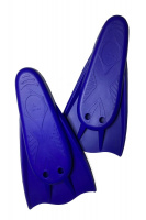 Undersidan av simfenorna