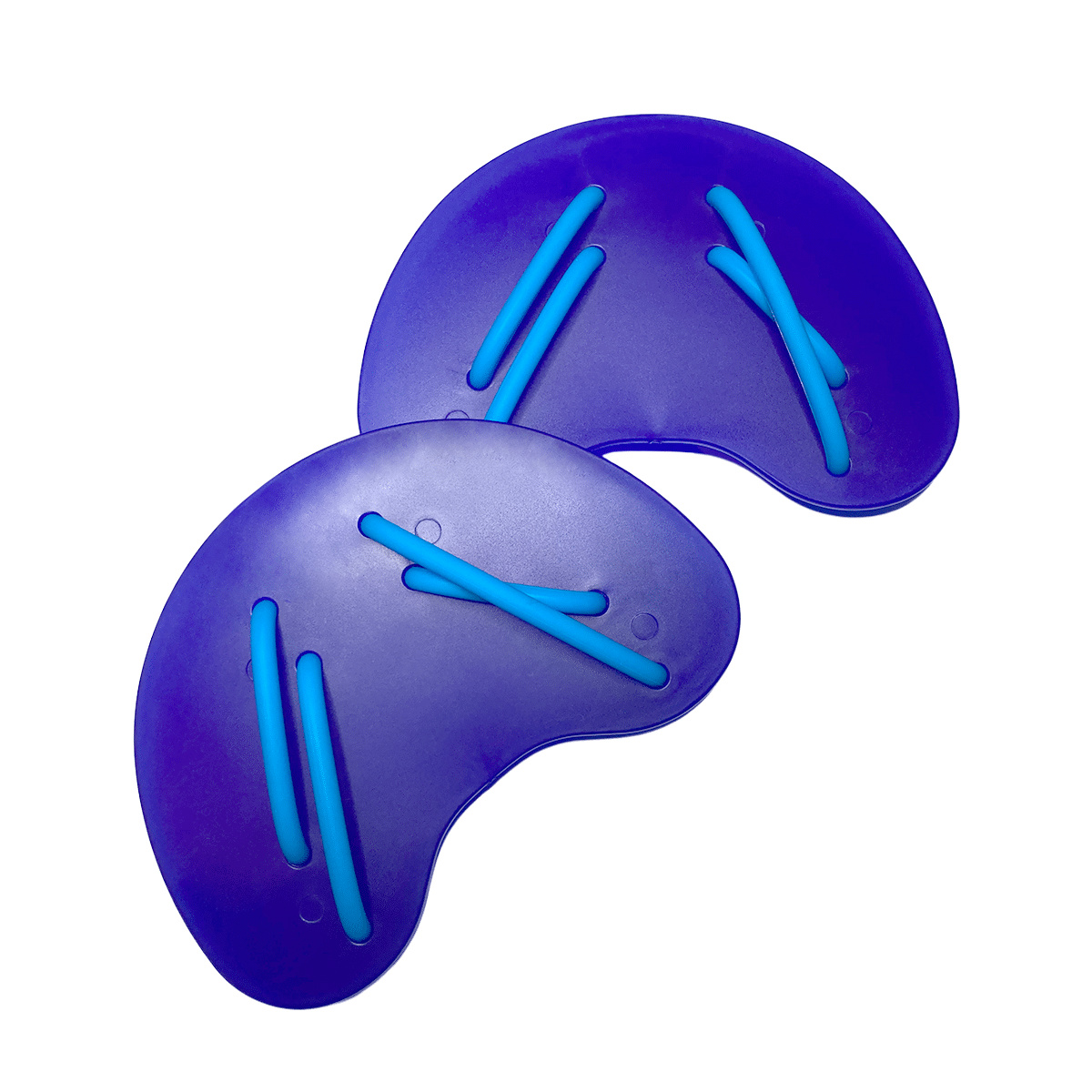 Undersidan av två handpaddlar