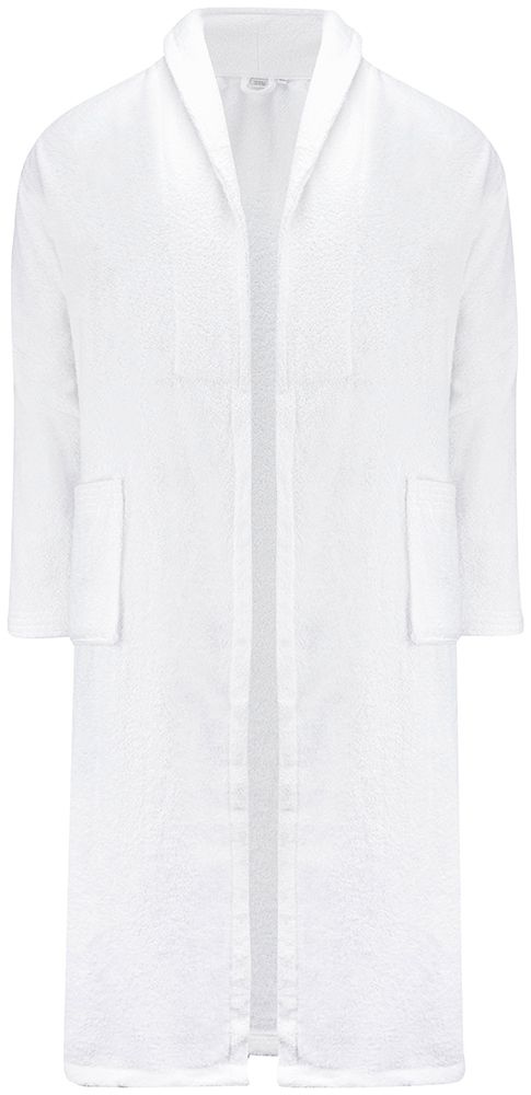 Framsidan av Queen Anne Badrocken i vitt