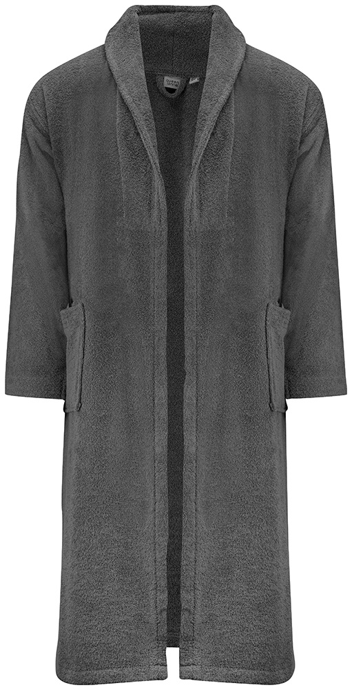 Framsidan av Queen Anne Badrocken i grått