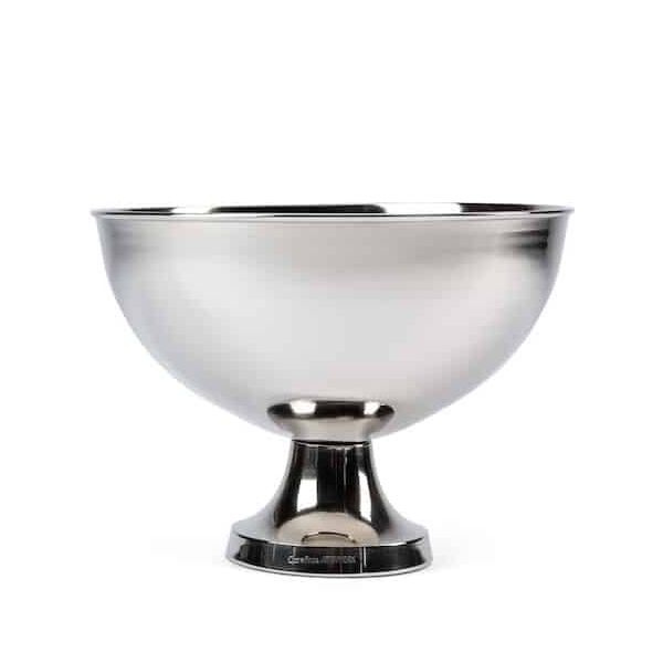 Champagneskål i Aluminium, med Fot