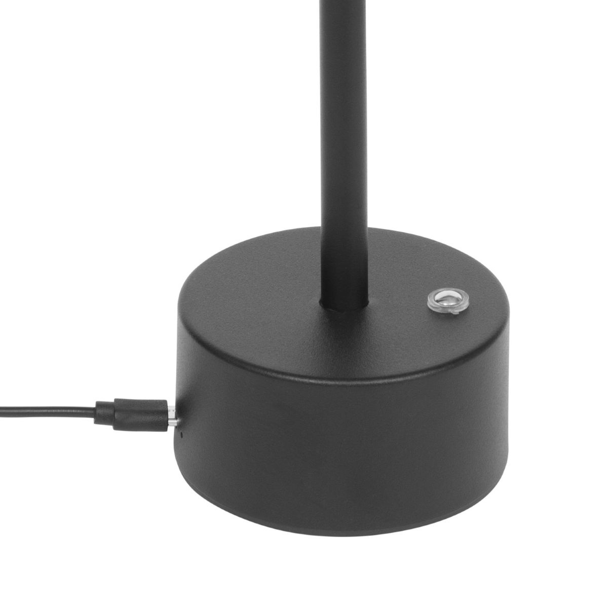 Uppladdningsbar LED Lampa, Svart