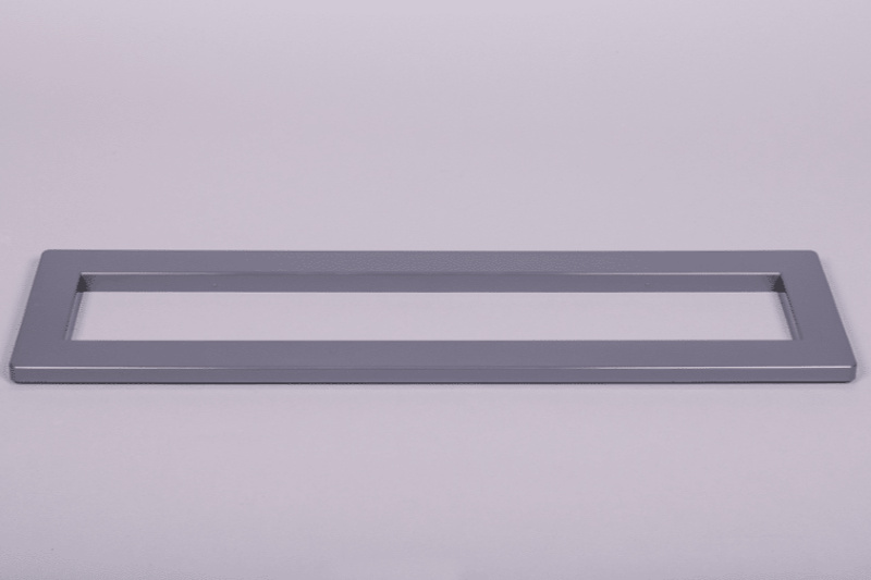 Fronten mot en grå bakgrund