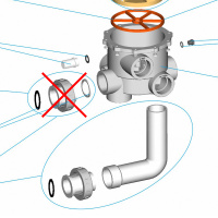 Artikel nr. 2 Sprängskiss av en sidoventil