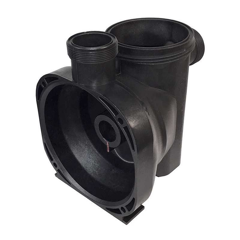 Pumphuset mot en vit bakgrund