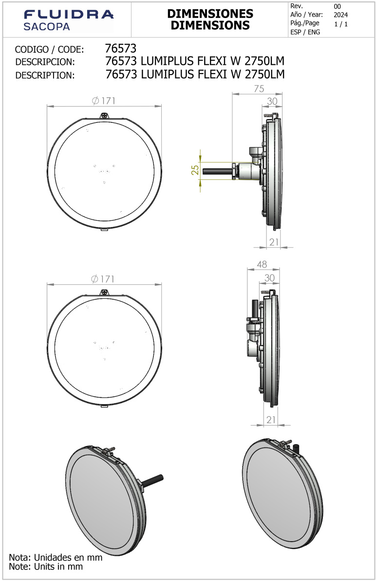 Produktens dimensioner