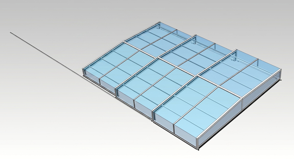 3D modell av Leia Compact 3 x 6 m