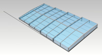 Pooltak Leia Compact 4 x 8 m 3D modell av Leia Compact 4 x 8 m