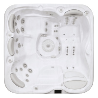 Spabad Signature Self-Cleaning 455 - Platinum Self Cleaning 455 Platinum sedd rakt ovanifrån