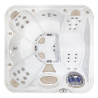 Spabad Serenity 5900 Spabad Serenity 5900 sett rakt ovanifrån