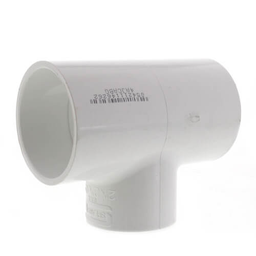 Spa PVC T-koppling 2st 2 tum inv. lim x 1st 1½ tum inv. lim