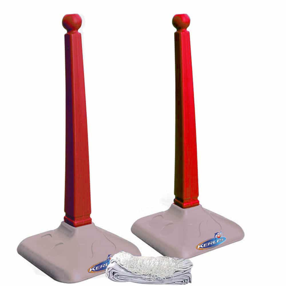 Nätet och stolparna