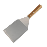 Burgarspade XXL Acacia Trä Burgarspaden mot en vit bakgrund