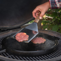 Burgarspade XXL Acacia Trä Burgarspaden används för att vända hamburgare