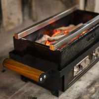 Hibachi Grillstavar, 2-pack Grillstavarna på en Hibachigrill