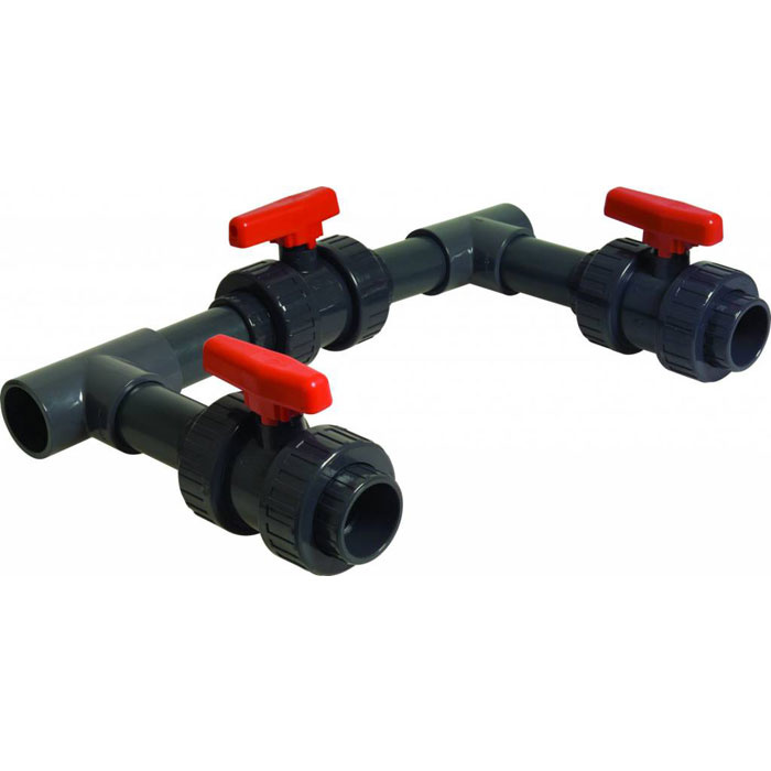 By-Pass Paketet monterat (utan 32/38mm adaptrarna)