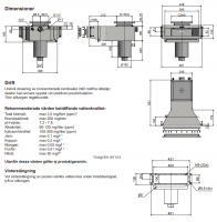 Bräddavlopp Classic Wide 6* 385 i Rostfritt, till Glasfiberpooler Bräddavlopp Classic Wide 6* 385 i Rostfritt, till Glasfiberpooler
