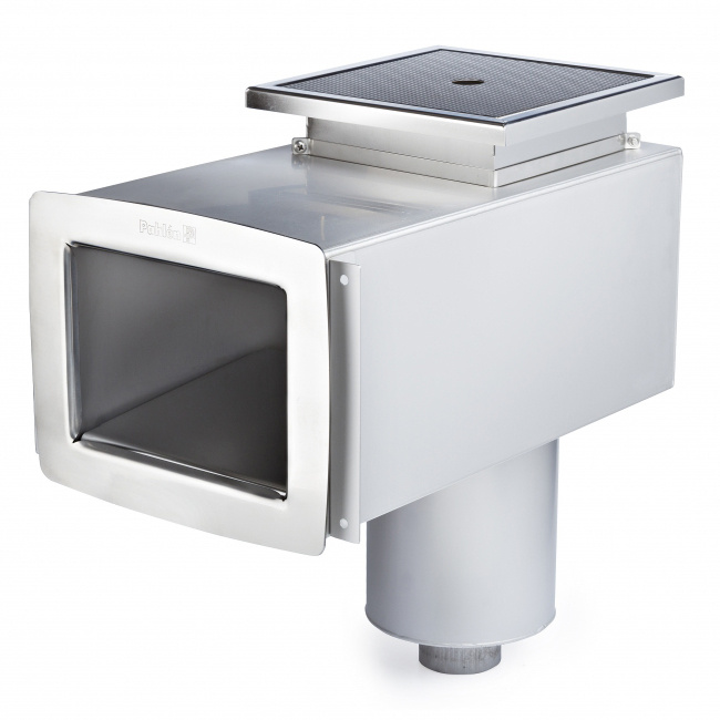 Bräddavlopp Classic i Rostfritt