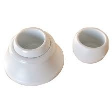 Ändskydd och Kula 43mm till lejdare - 2 pack