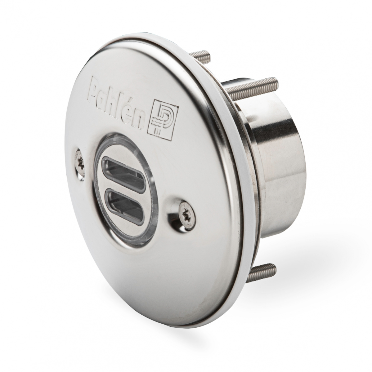 Inloppsmunstycke Marine i Rostfritt, till trä/stålpool, komplett