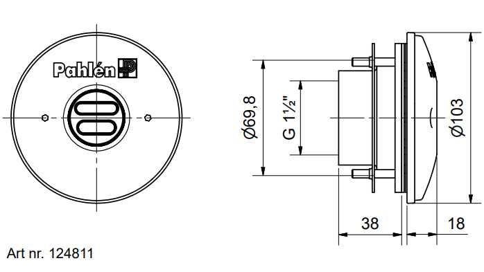 Dimensionerna på produkten