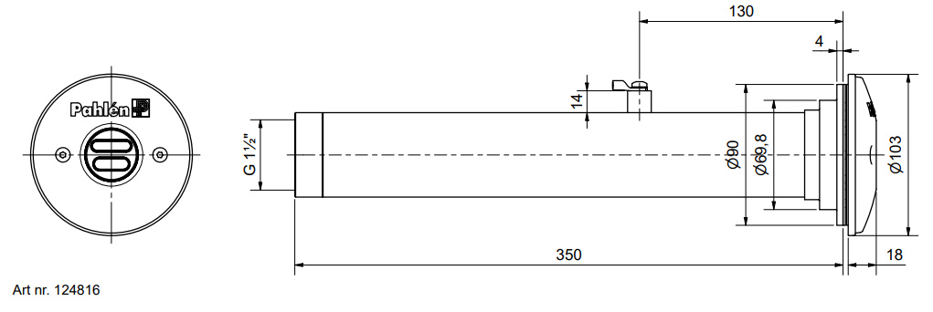Dimensionerna på produkten