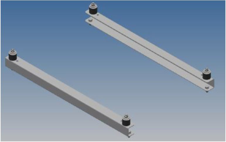 ZP adapterprofil för Pahléns stativ till luftvärmepumpar