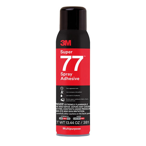 Spraylim till linerfiltmatta