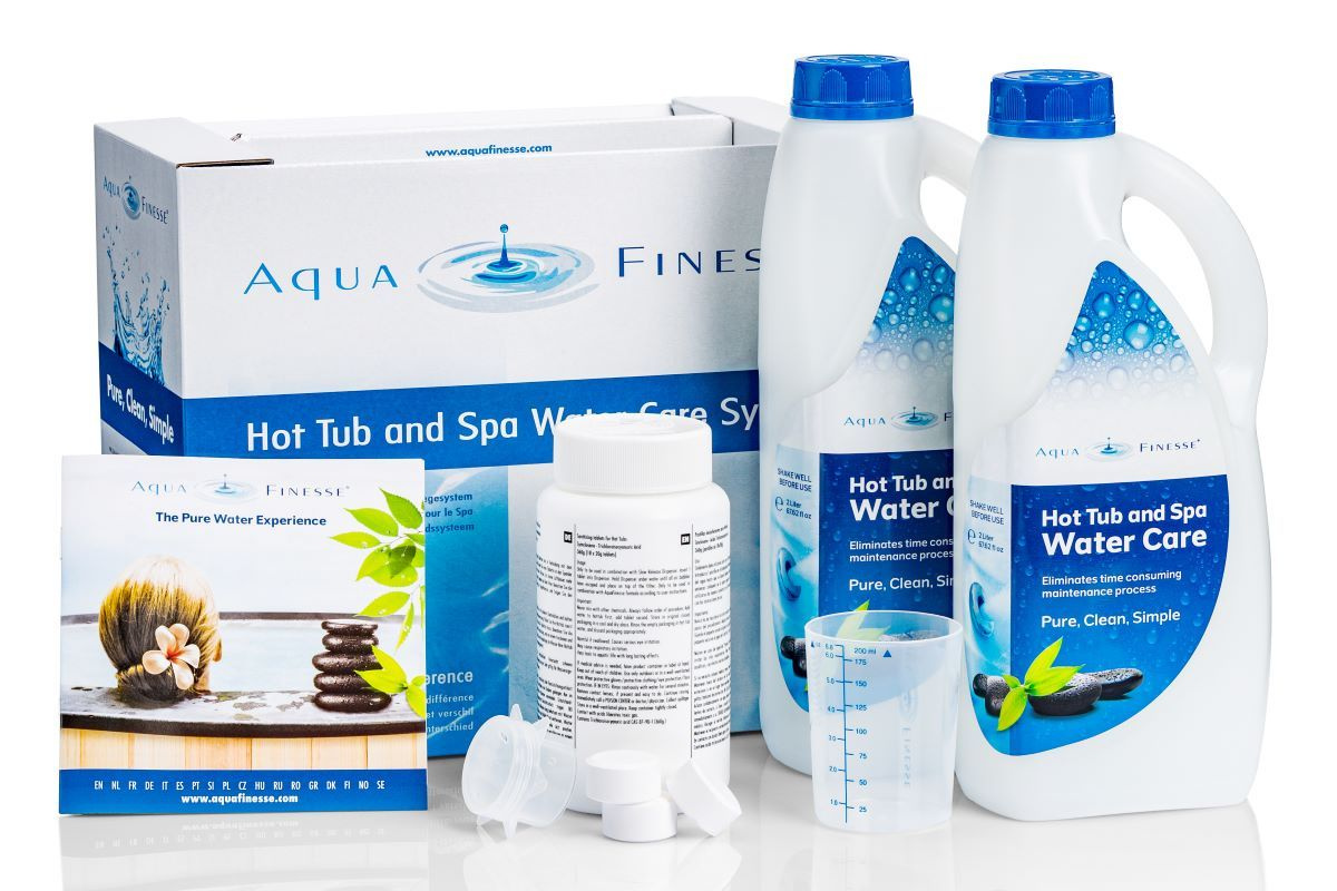 AquaFinesse Spa Care Box med innehåll