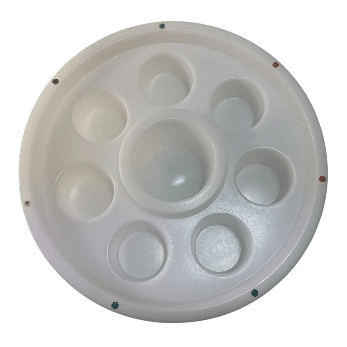 Baren utan ljuset igång ovanifrån