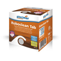 Roboclean Rengöringstablett, 96g Förpackningen mot en vit bakgrund