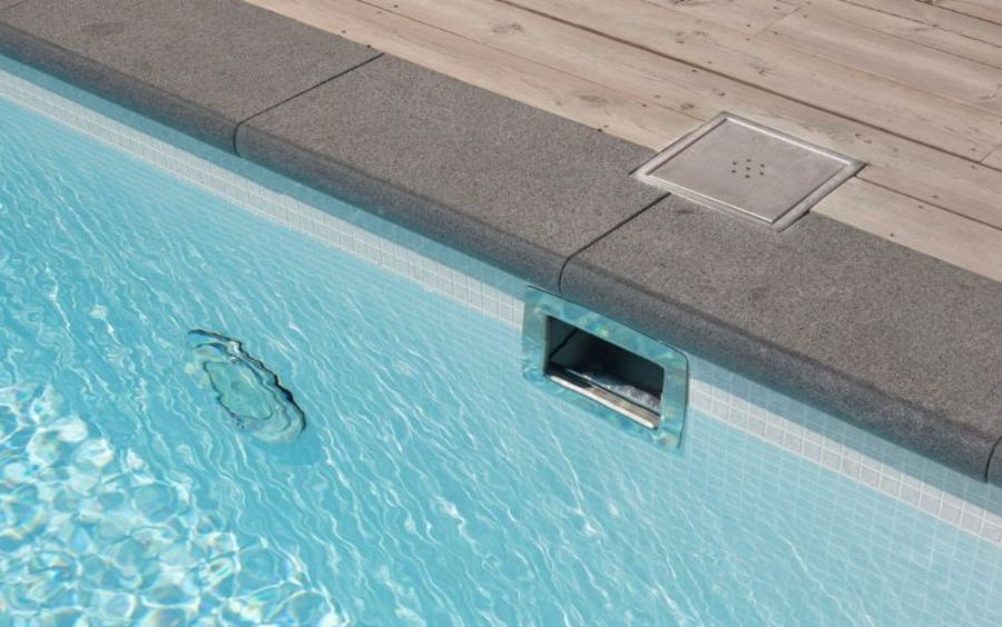 Stilrena ingjutningsdetaljer i rostfritt stål