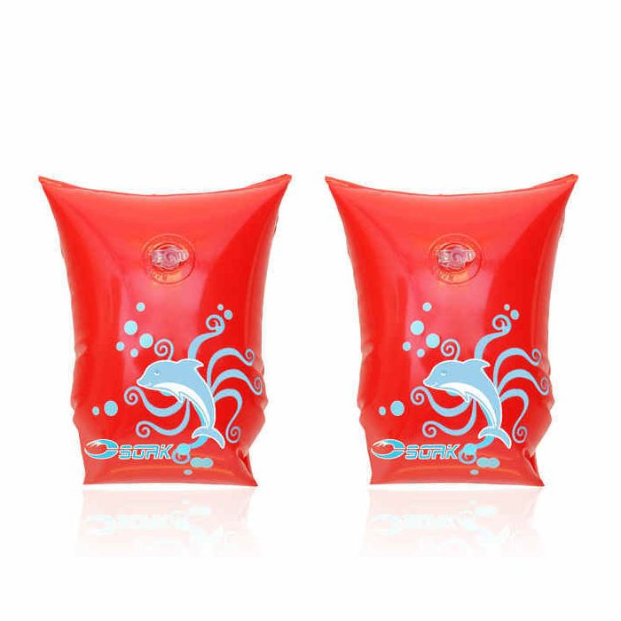 Armpuffar - Röda med Delfiner