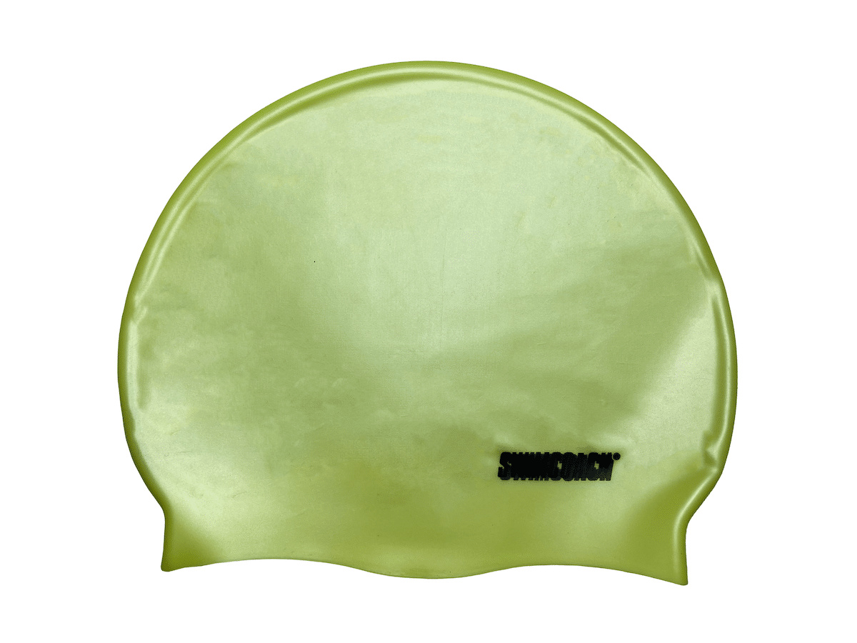 Silicone Cap Badmössa - Gul